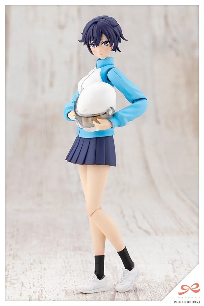 Sousai Shojo Teien Plastic Model Kit 1/10 Rui Saotome Touhou High School Tracksuit 16 cm